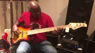 Pensa J5 bass at Rudys Music shop part 2 [upl. by Bortman655]