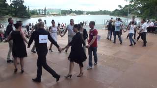 Finale Gavotte bigoudène 2014 lors de la fête des brodeuses avec le Jabadao Mode Pont LAbbé [upl. by Harad697]