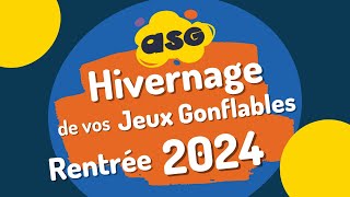 Hivernage nettoyage entretien et stockage de vos jeux amp structures gonflables Bessan Occitanie [upl. by Donal]