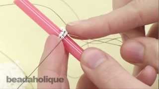 How to Do Tubular Herringbone Bead Weaving [upl. by Lyns832]