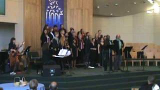 Shower the People  Gospel Choir of the Cascades  First Presbyterian Church  Oct 11th 2009 [upl. by Leiram]