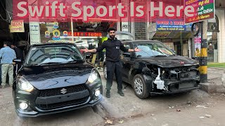 Stock Maruti Swift Converted To Swift Sport  Maruti Swift Modification  OEM Parts  Car Mode [upl. by Icnarf]