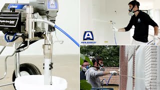 Pulvérisateur peinture Airless LP955 électrique Airlessco [upl. by Ahsikrats]