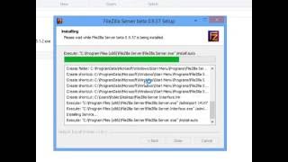 How to install FileZilla Server 0 9 57 Full for free  FileZilla Server [upl. by Terrene]