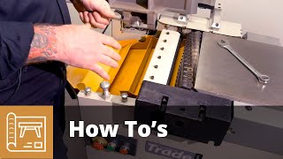 How to set up a planer thicknesser [upl. by Notloc]