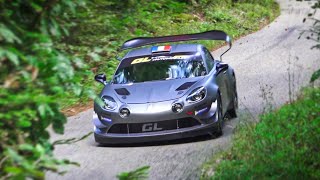 Sébastien Loeb  Test Alpine A110 GT  Rallye MontBlanc Morzine 2024 [upl. by Ahsille553]