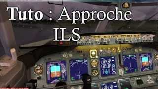 Tuto FSX  Approche ILS  FRA [upl. by Yffub]