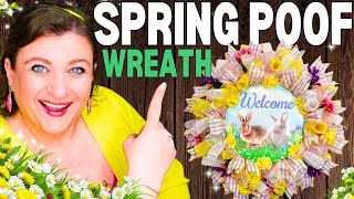 Can You Create a Breathtaking Spring Wreath in under 2 hours [upl. by Nnylyram]