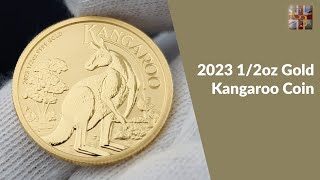 2023 12oz Perth Mint Gold Kangaroo Coin [upl. by Nek719]