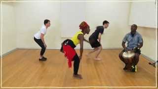 Fiveish Minute Dance Lesson African Dance Lesson 2 Pelvic Isolation and Limb Throws [upl. by Norb]