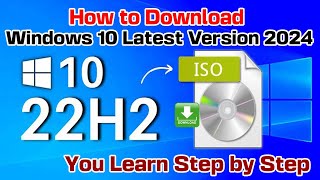 Easy Way to Download Secret ISO File Windows 10 Update 22h2x64 Image ISO An Amazing Tutorial Repost [upl. by Carlotta]