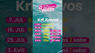 Kavos  Krf  Leto Za Mlade  Last Minute travel summer summertravel beach summervibes [upl. by Bast]