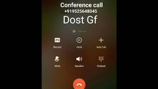 call ringtone VS Dost ke Gf ke sath call prank call recording [upl. by Hube]