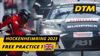 DTM Free Practice 1  Hockenheimring  DTM 2023  ReLive [upl. by Eiramaneet]