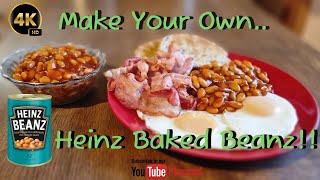 How To Make Your Own Heinz Baked Beans UK Style  Homemade Tutorial [upl. by Pandora]