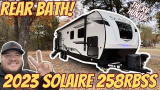 2023 Solaire 258RBSS  Rear Bath Travel Trailer [upl. by Hamann492]