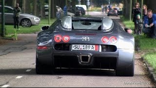 Bugatti Veyron EB164 Start Up amp Massive Acceleration  1080p HD [upl. by Arratal189]