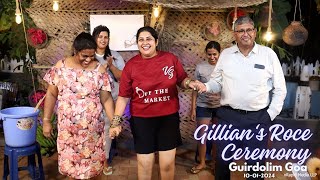 Gillians Roce Ceremony Cinematic Short Highlight Video  Guirdolim Goa  10012024  Goa Weddings [upl. by Armelda]