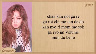 BLACKPINK DDUDU DDUDU Easy Lyrics [upl. by Grannia]