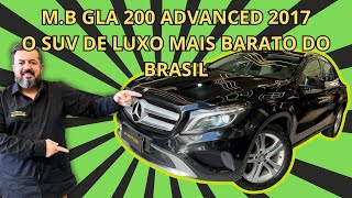 MERCEDES BENZ GLA 200 ADVANCE 2017 APENAS 75000 KM [upl. by Lahcym]