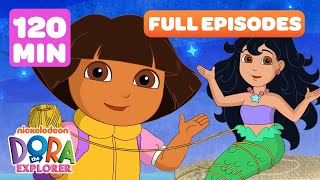 Dora FULL EPISODES Marathon ➡️  3 Full Episodes  2 Hour Compilation  Dora the Explorer [upl. by Campagna244]