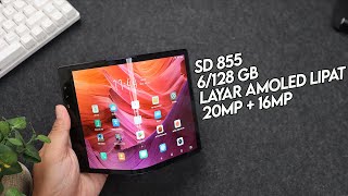 LEBIH MURAH Nyobain HP Ex Flagship Dari Luar Negeri  Unboxing Royole FlexPai [upl. by Perlman]