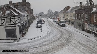 March 2018 Snowfall Timelapse [upl. by Rodie598]