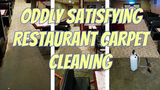 Cleaning FILTHY Restaurant Carpet [upl. by Maureene]