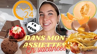 24H DANS MON ASSIETTE EN CONGÉS FREEEEESTYLE [upl. by Ahsienal]