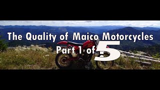 The Quality of Maico Motorcycles Part 1 of 5 Documentary [upl. by Adnileb]