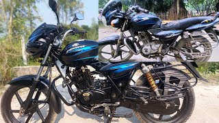 full bike restoration। discover 125cc discover 135cc install। bike vlog h [upl. by Oinotna]