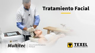 Radiofrecuencia Facial  Vacumterapia  Multitec  Texel SRL [upl. by Alemrac418]