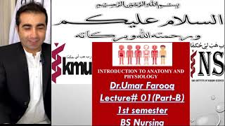 Pashto Unit1 Lec1 PartB BSN KMU Anatomy Physiology Body Planes RegionsAampP and Body Cavities [upl. by Phene847]