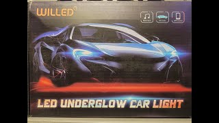 Willed LED Underglow Car Light Install [upl. by Nagyam]