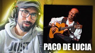 🥵 Paco de Lucía  Profesor de Música REACCIONA [upl. by Yenoh]