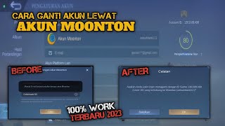 CARA GANTI AKUN LEWAT AKUN MOONTON [upl. by Adnylem]