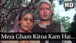 Mera Gham Kitna Kam Hai HD  Amrit Songs  Rajesh Khanna  Smita Patil  Bollywood Old Songs [upl. by Wichern]