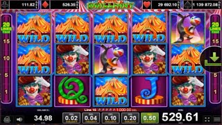 Circus Brilliant  50 FreeSpins  Bet 120 GEL 🔥 [upl. by Hatch]