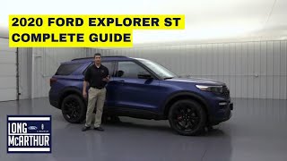 2020 FORD EXPLORER ST COMPLETE GUIDE STANDARD AND OPTIONAL EQUIPMENT [upl. by Winzler]