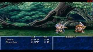 Lets Play Tales Of Phantasia PSX Part 2 The Mysterious Tree Hugger [upl. by Artenal]