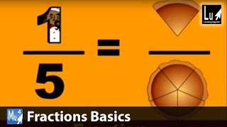 Fractions Basics Proper Improper Mixed Song – Learn Fractions – Learning Upgrade App [upl. by Irahs]