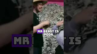 MR BEAST IS POOR 😱😂❗shorts mrbeast mrbeastshorts [upl. by Hendry5]