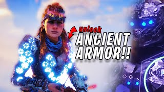 HOW TO UNLOCK THE ANCIENT ARMORY ALL POWER CELLS  HZD PC [upl. by Lezti]