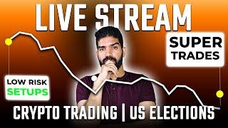 Crypto Live Trading  06 Nov 2024  ₿itcoin amp gold  trading bitcoin wsr xauusd [upl. by Constantin]