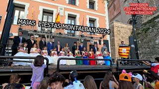 MAJAS  FIESTAS MONTALBAN PATRONALES 2024 [upl. by Naida56]