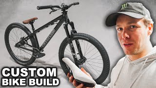 I BUILT UP MY NEW CUSTOM BIKE FOR CRANKWORX [upl. by Odnesor]