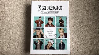 ♡Unboxing SHINee 샤이니 2020 Seasons Greetings 2020 시즌 그리팅♡ [upl. by Dieterich]