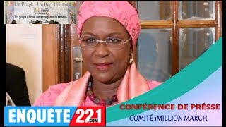 Conférance de présse  le comité dorganisation du projet 1Million March discour de la marainne [upl. by Ellatsyrc]