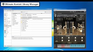 Ultimate Kontakt Library Manager  Overview [upl. by Rbma]