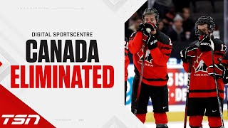 Canada Eliminated From World Juniors  Digital Sportscentre [upl. by Novick]